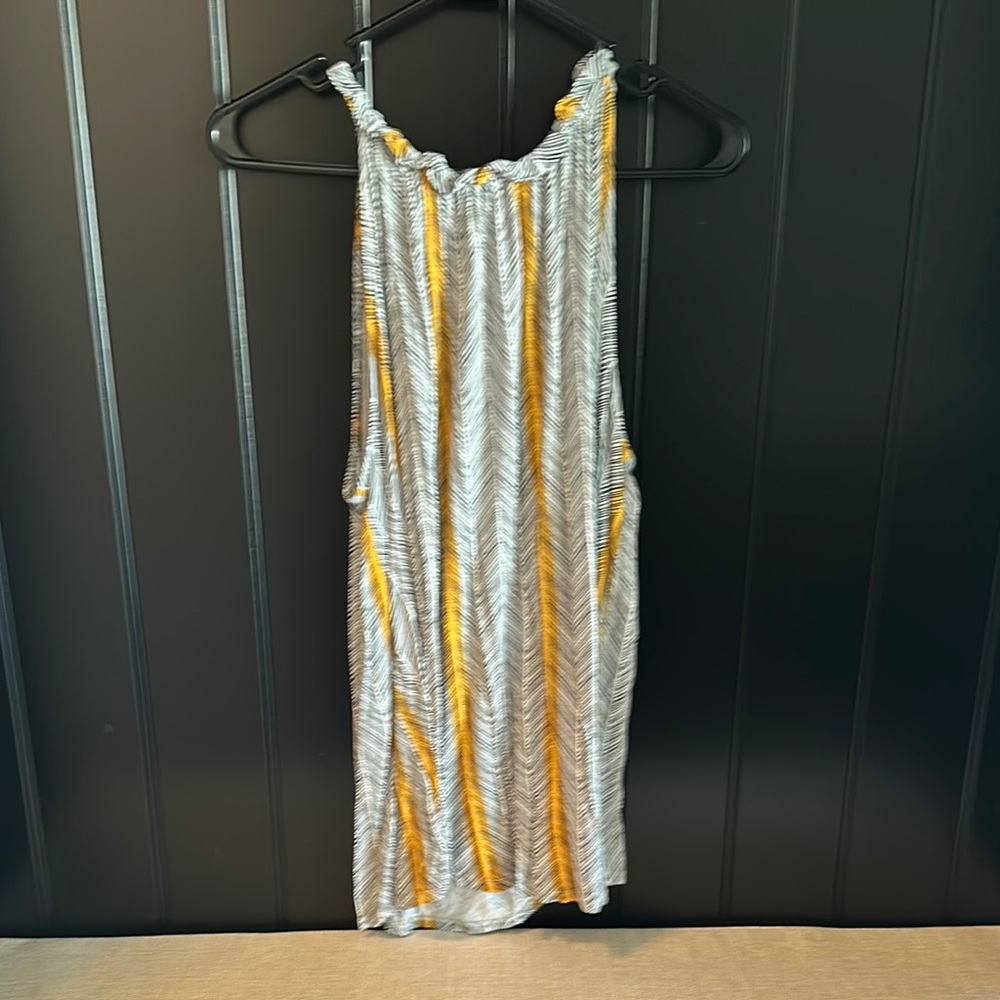 Striped Sleeveless Dress